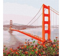 Slikanje po brojevima "Jutro San Francisco" 50x50 IDY KHO3596