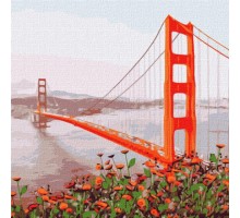 Slikanje po brojevima "Jutro San Francisco" 50x50 IDY KHO3596