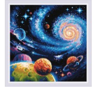 Oslikavanje cirkonima "Drugi svjetovi" 40x40 Riolis AM0047