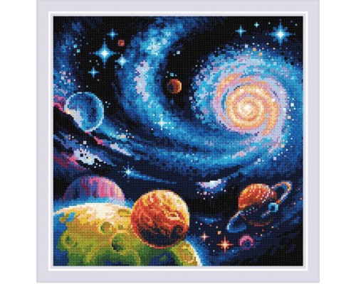 Oslikavanje cirkonima "Drugi svjetovi" 40x40 Riolis AM0047