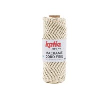 Macramé Cord Fine - 206 Ecru