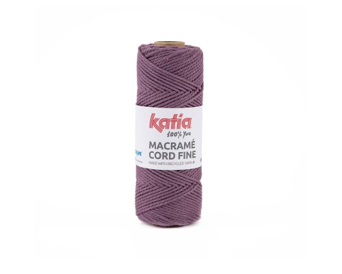 Macramé Cord Fine - 212 Pearl Blackberry