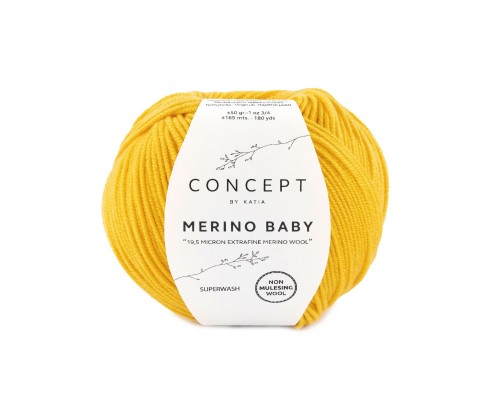 Merino Baby - 153 Signal Yellow