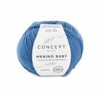 Merino Baby - 44 Medium Blue Merino Baby - 44 Medium Blue