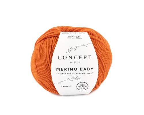 Merino Baby - 49 Orange