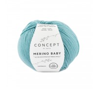 Merino Baby - 74 Light Turquoise Merino Baby - 74 Light Turquoise