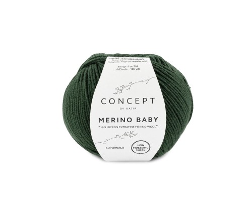 Merino Baby - 85 Dark Green