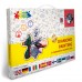 Oslikavanje cirkonima "TSVETNOY" LG188e "Elegantan majmun" 50 х 40 cm