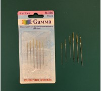 Set igala za ručno šivanje goblena"Gamma" N-305 №18-24 6 kom. u blister pakovanju tupog vrha 