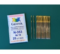 Set Igala 25 kom za gobelen/tepih 52 mm №16 tupi kraj "Gamma" N-353