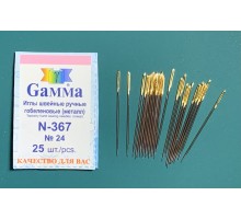 Set Igala 25 kom za gobelen za vez 37 mm №24 oštar "Gamma" N-367