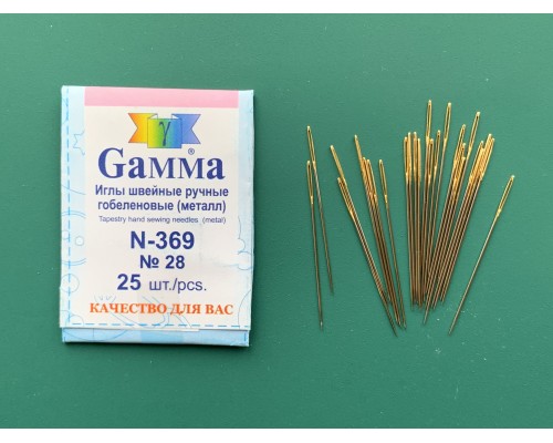 Set Igala 25 kom za gobelen za vez 32 mm №28 oštra "Gamma" N-369