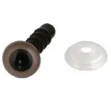 Kristalne oči s podloškama, plastika, d = 6 mm 2 kom GMA-CRE- 6-BZ