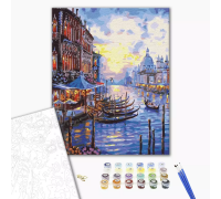 Slika po brojevima "Venecija" 40x50cm na platnu BS7191 Brushme