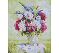 Slikanje po brojevima "Buket" 40x50 IDY KH3187