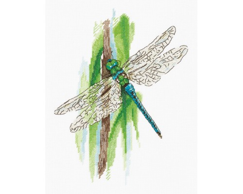 Set za vez "Trenuci ljeta. Dragonfly" 18.5 х 24cm PANNA GMA PS-7091