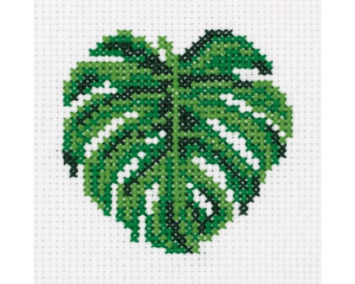 Set za vez "Monstera" 9 x 9,5cm Klart GMA 12-012