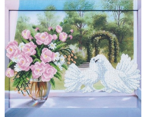 Set za vez Perle "Romance" 30,5x38 cm 02wld-063